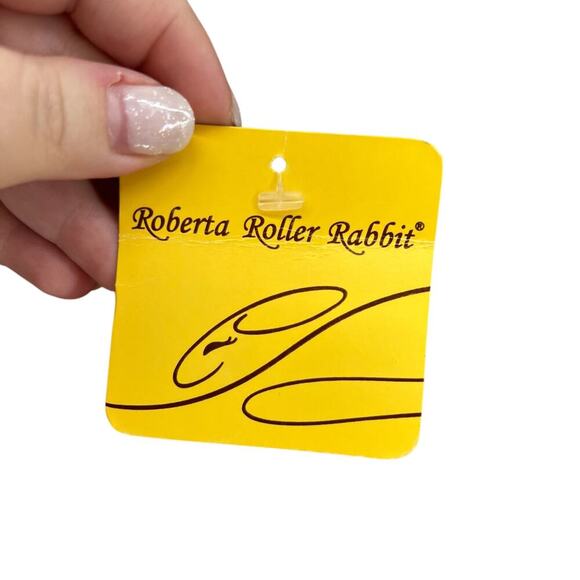 Roberta Roller Rabbit Gala‎ Kurta Tunic Persimmon Print Size XS - Picture 10 of 14